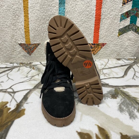 Blondo Chunky Zip Side Fall/Winter Hikers Waterproof Woman's Size 9.5 - Picture 5 of 8